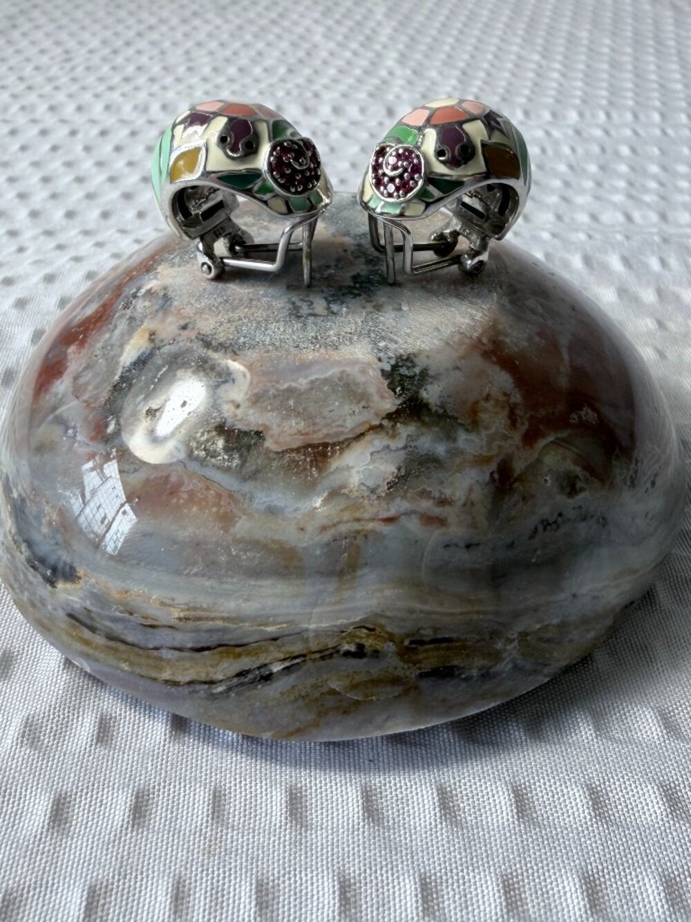Belle Etoile Galapagos earrings.